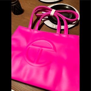 Telfar Azalea Shopping Bag.